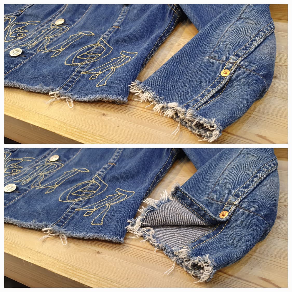 66.리바이스 스태치 데님자켓 상품이미지5