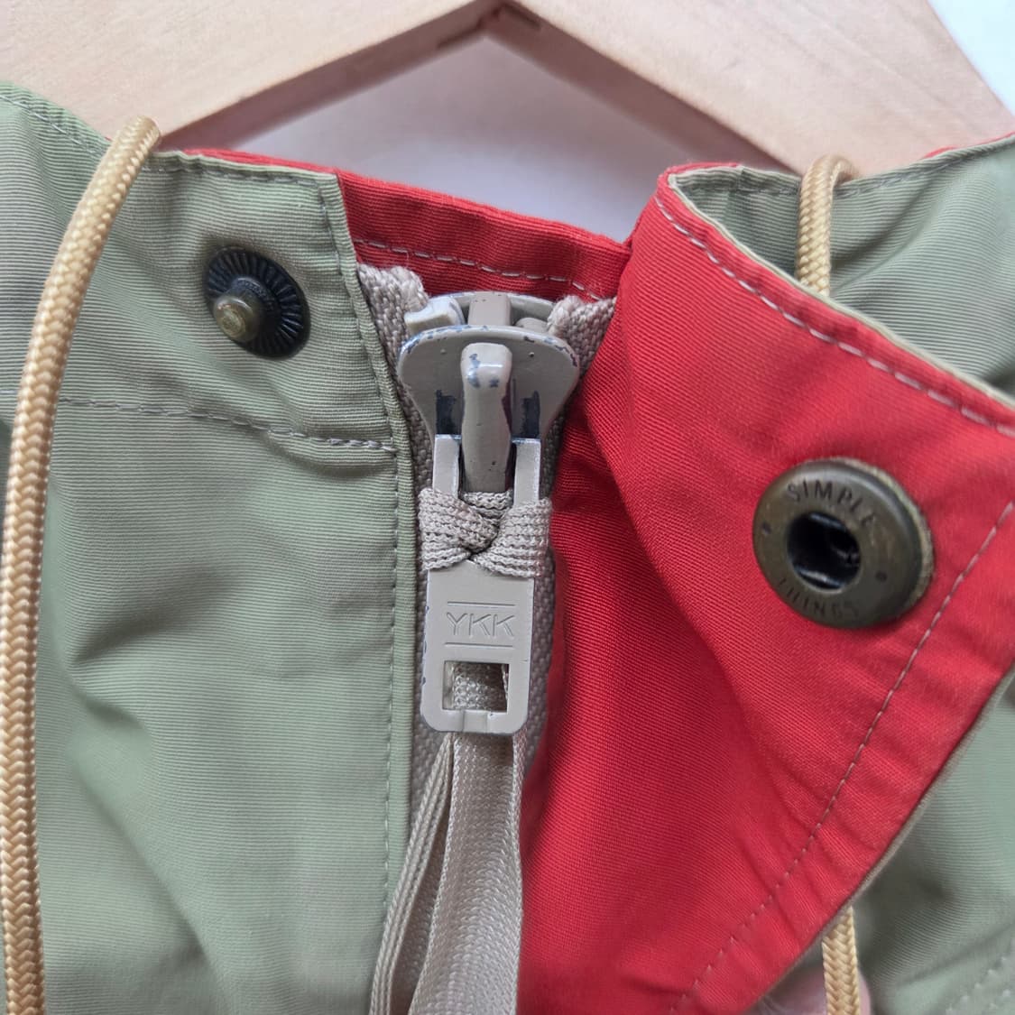 폴로 랄프로렌 올리브 카키색 후드 야상 점퍼 남m 상품이미지4