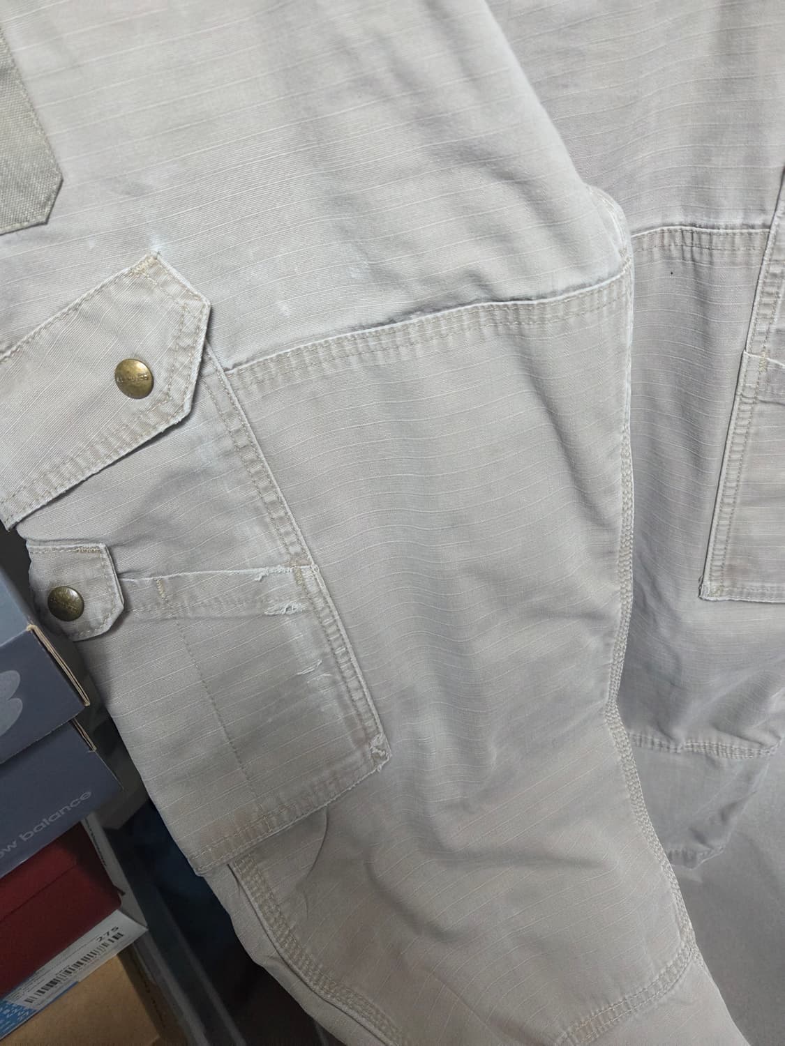 칼하트 USA 데저트 탄 립스탑 카고 더블니 워크팬츠
34사이즈 상품이미지5