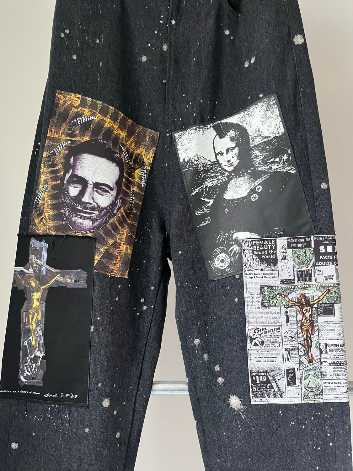 KIDILL SS21 Patch Tapered Denim Pants 상품이미지3