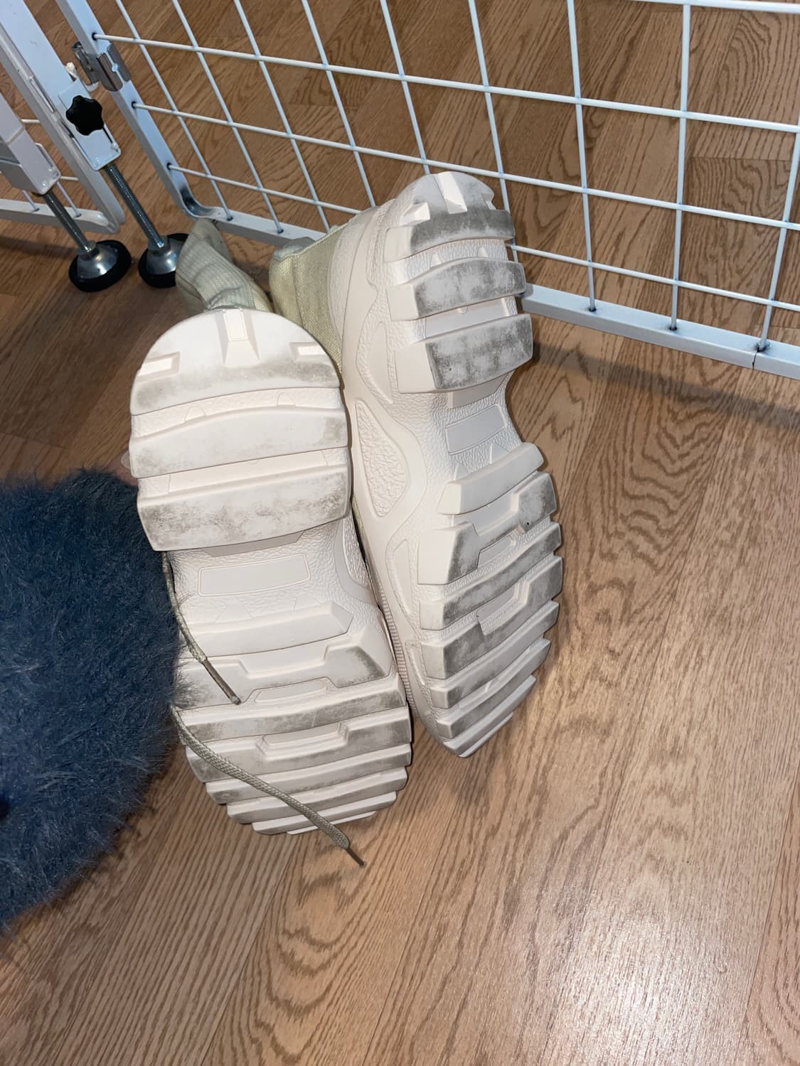 컨버스부츠 크림색 245  상품이미지4