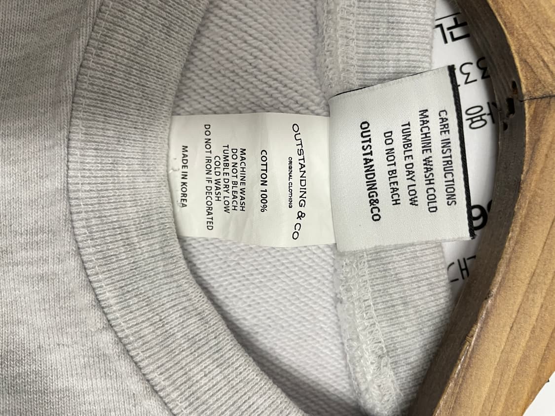 아웃스탠딩 NAVY 맨투맨 상품이미지5