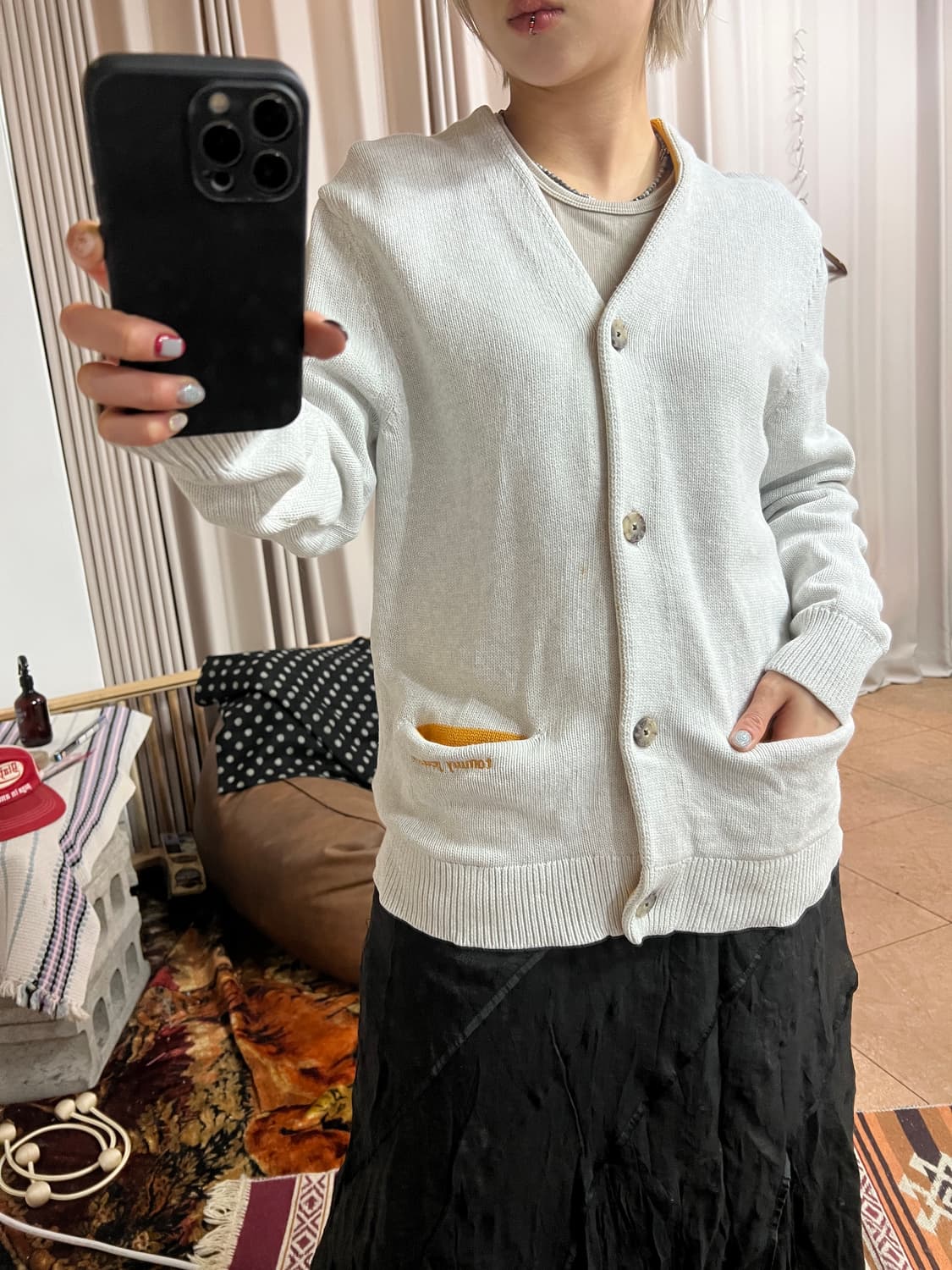 타미진스 니트 가디건  상품이미지2