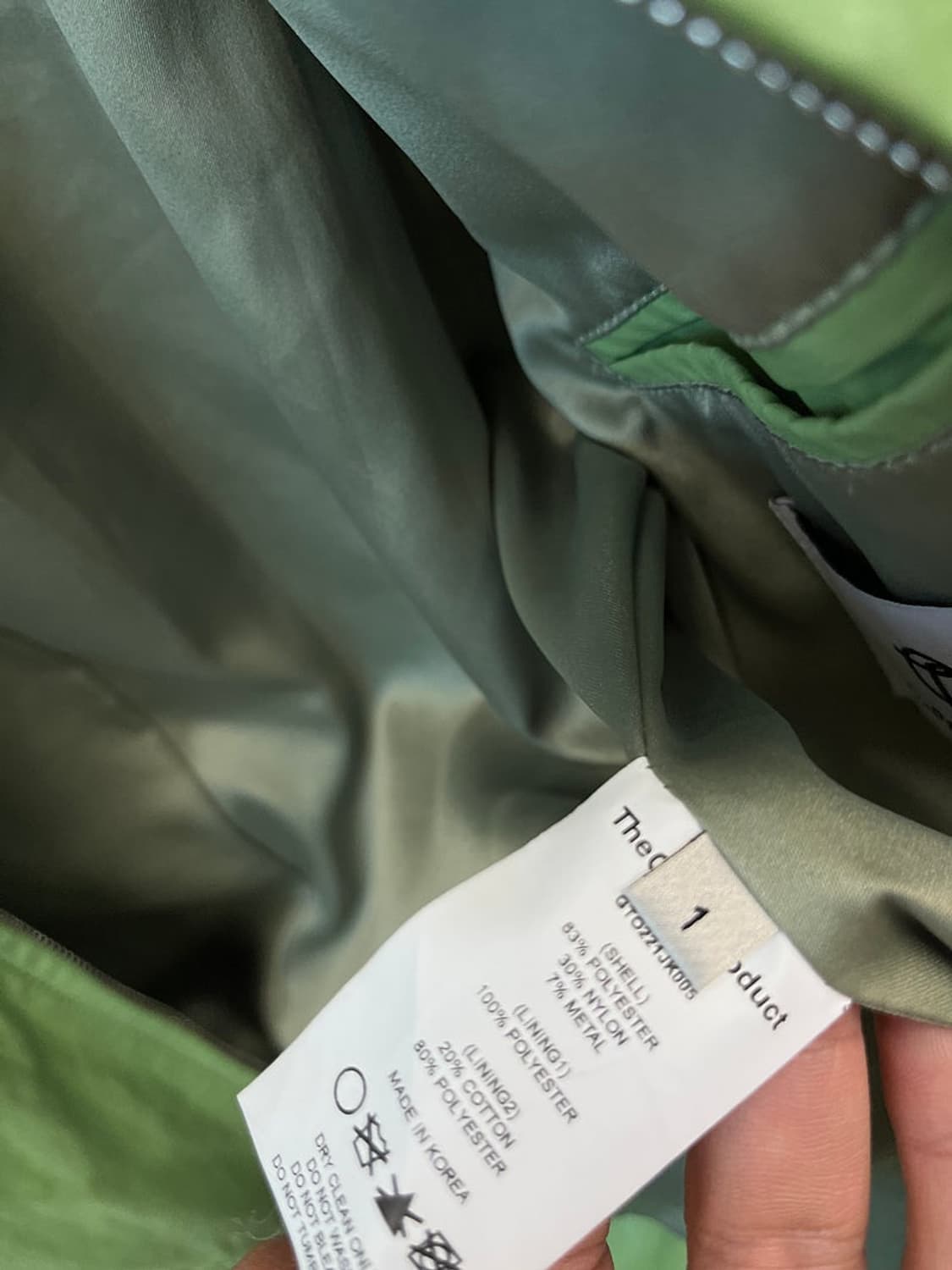 여) 더오픈오프덕트 비건레더 멜론자켓  상품이미지8