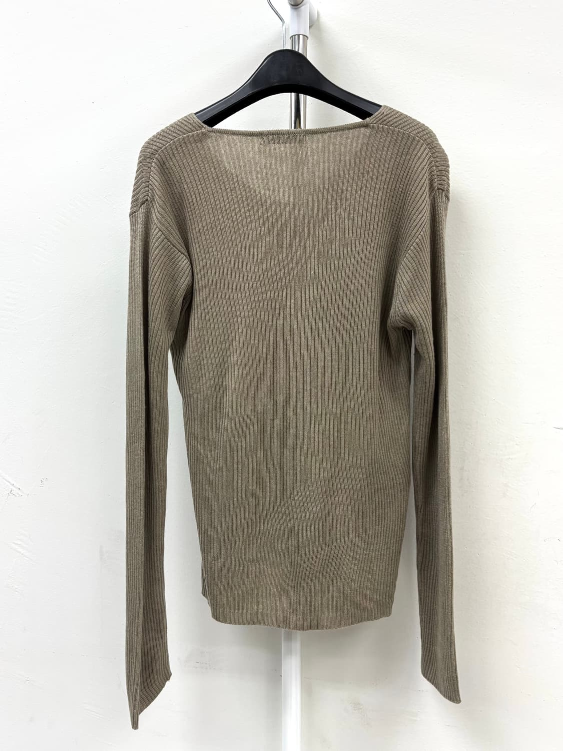 빈티지 카키 골지 롱슬리브 상품이미지8