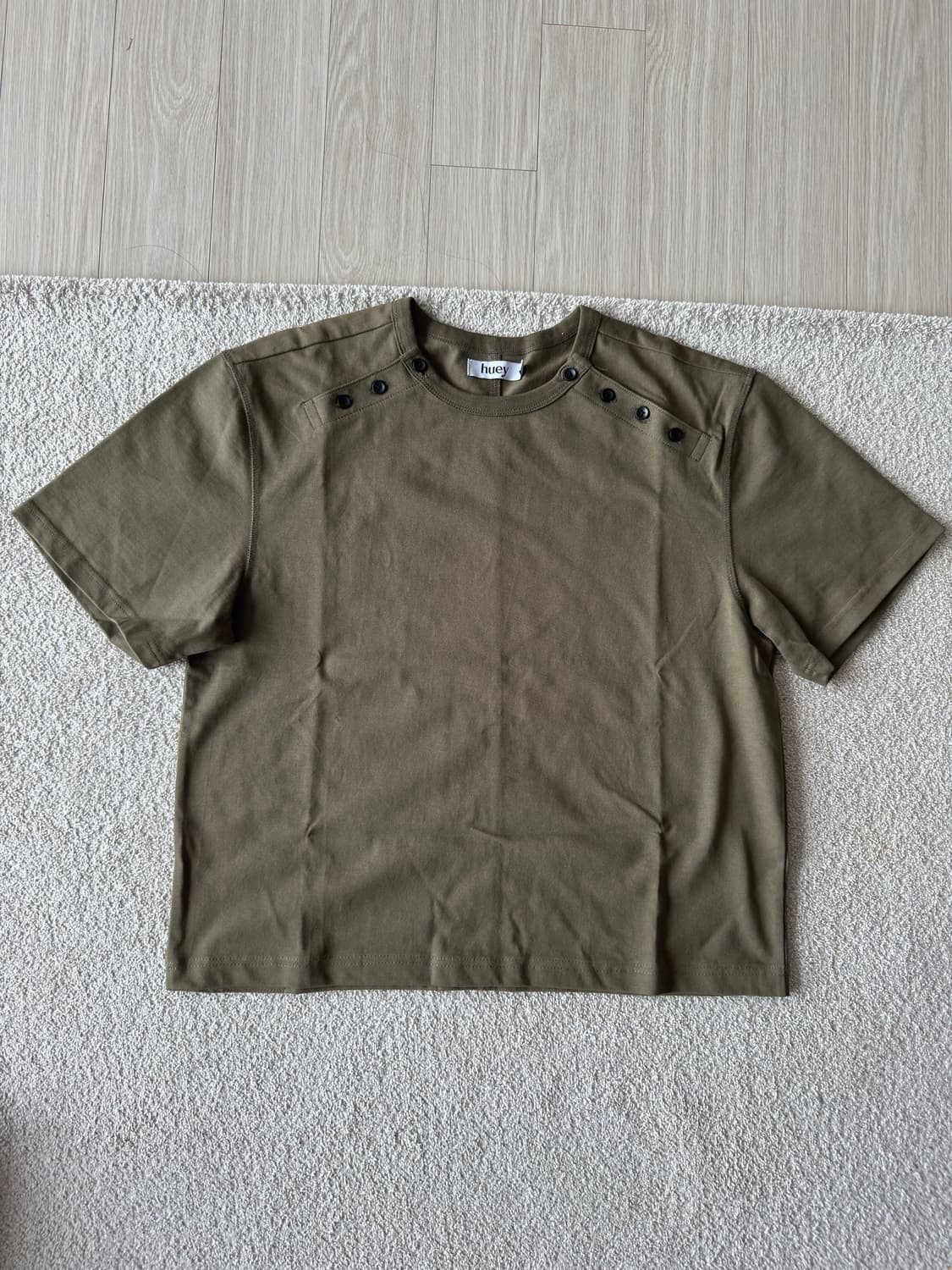 [Size:01] Huey DOUBLE SIDE BUTTON HENRY 상품이미지5