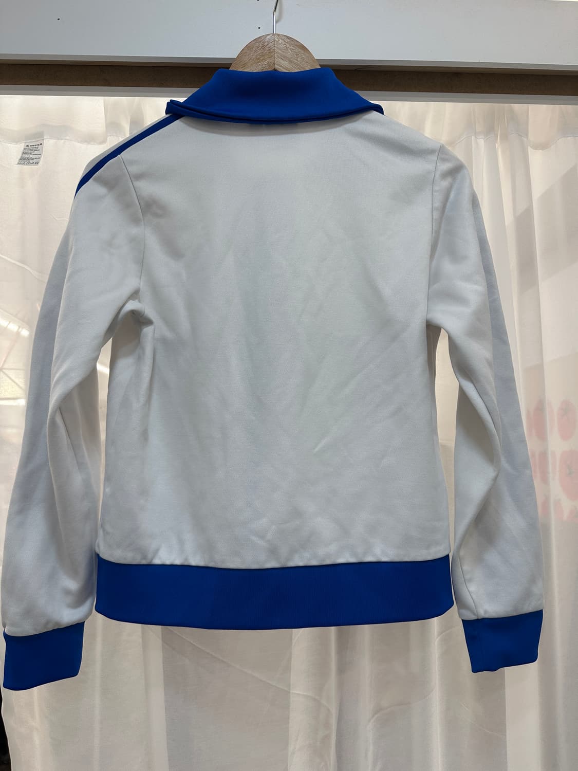 아디다스 베켄바우어 흰/파랑 트랙탑 M 상품이미지4