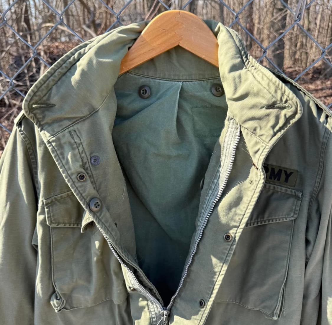 60s M65 2세대 오리지날 1보병사단 필드 자켓 L 상품이미지5