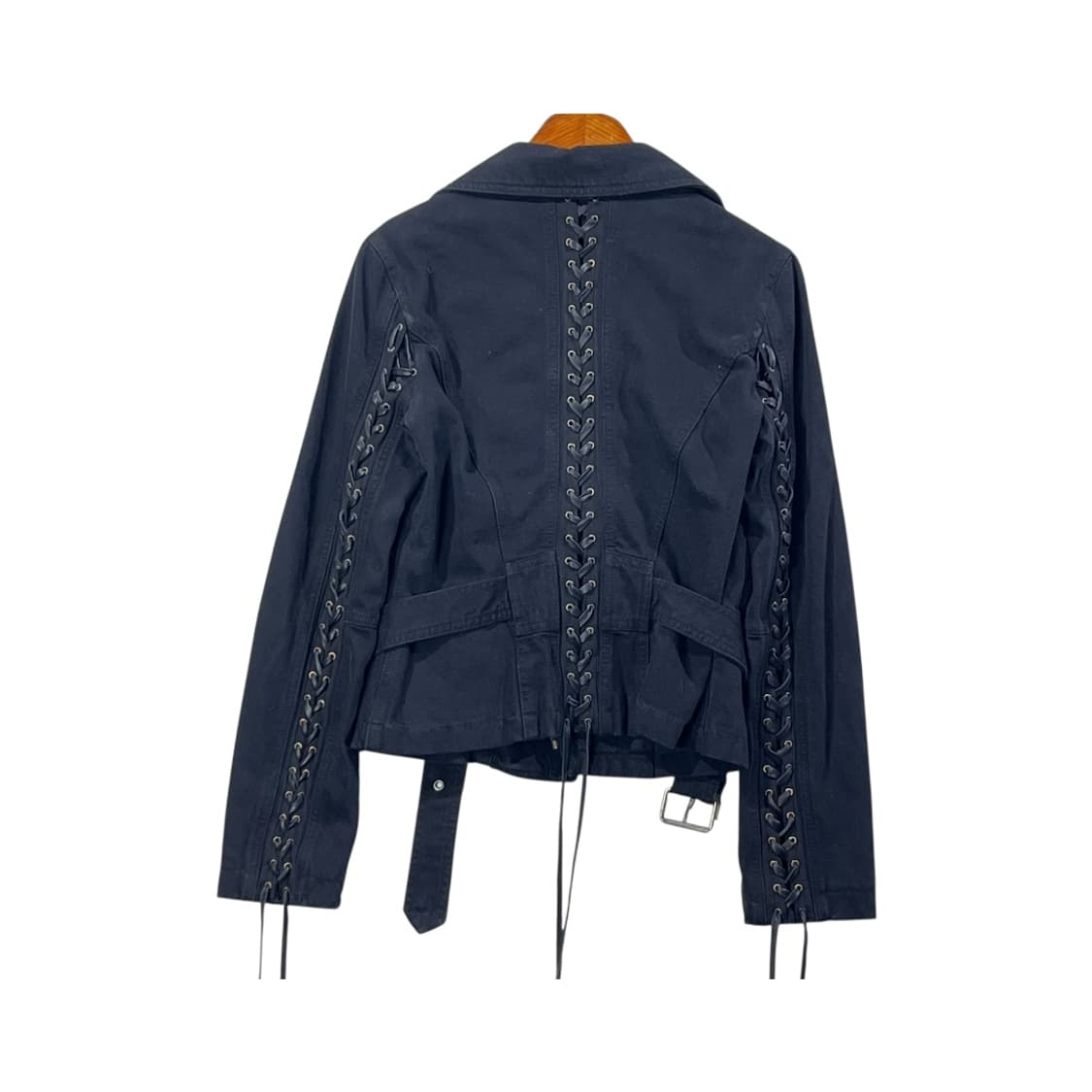 [Alexander McQueen] 알렉산더맥퀸 레이스업 라이더 자켓   상품이미지2