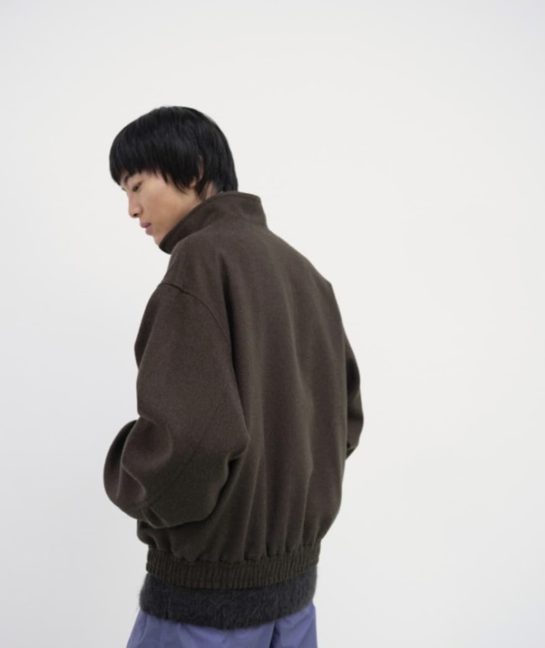 오라리 24aw 베이비카멜 자켓 5사이즈(105 느낌) 개급처 상품이미지3