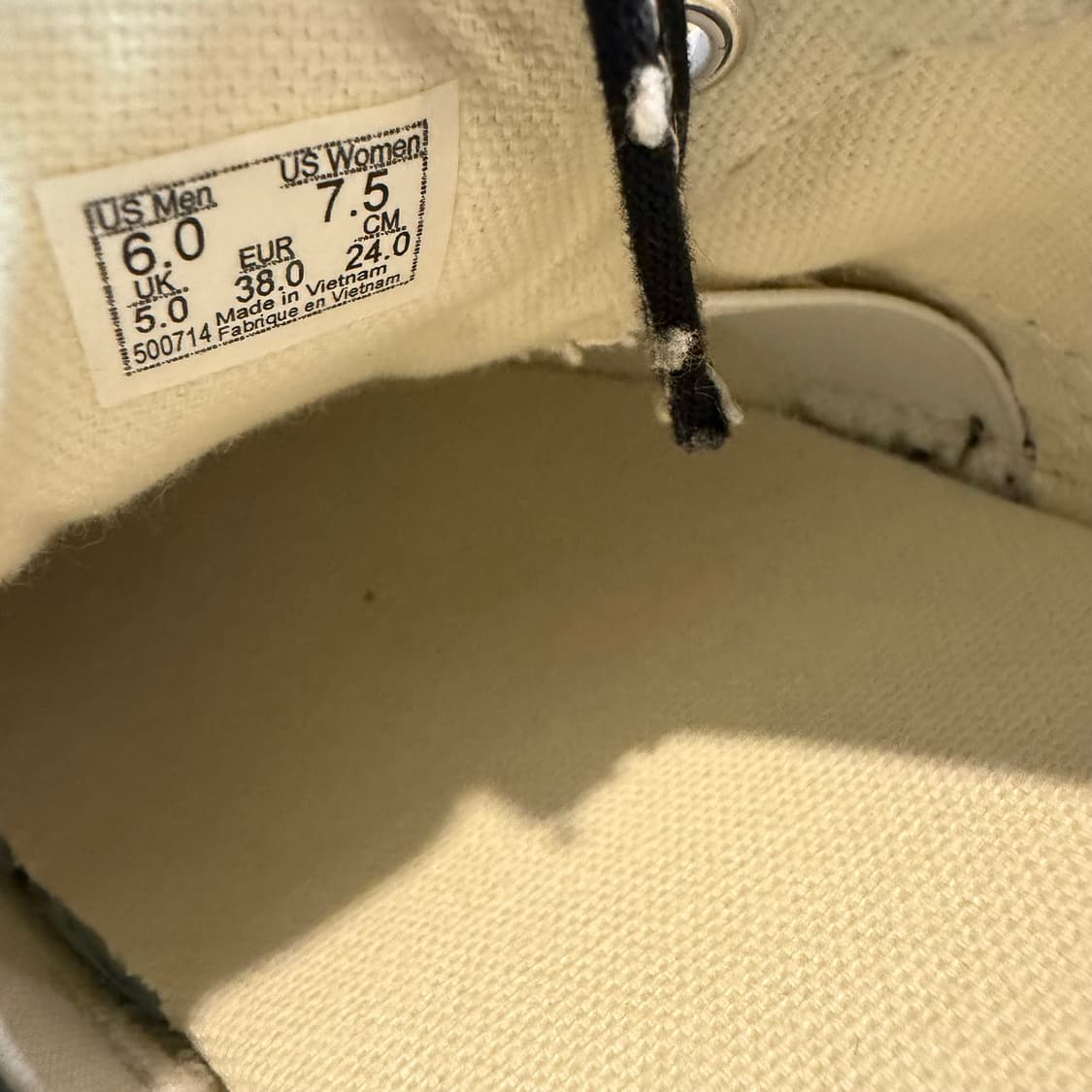 반스 어센틱 뮬 스택드 캔버스 체크  상품이미지6