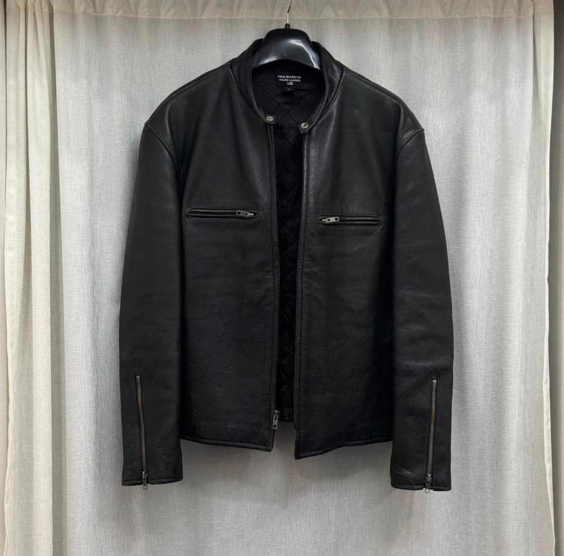 L) 폴로 랄프로렌 레더자켓 소가죽 상품이미지4