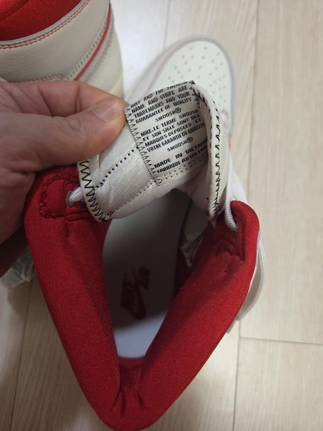 (새상품)조던 레트로 하이 팬텀 짐레드280 팝니다 상품이미지5