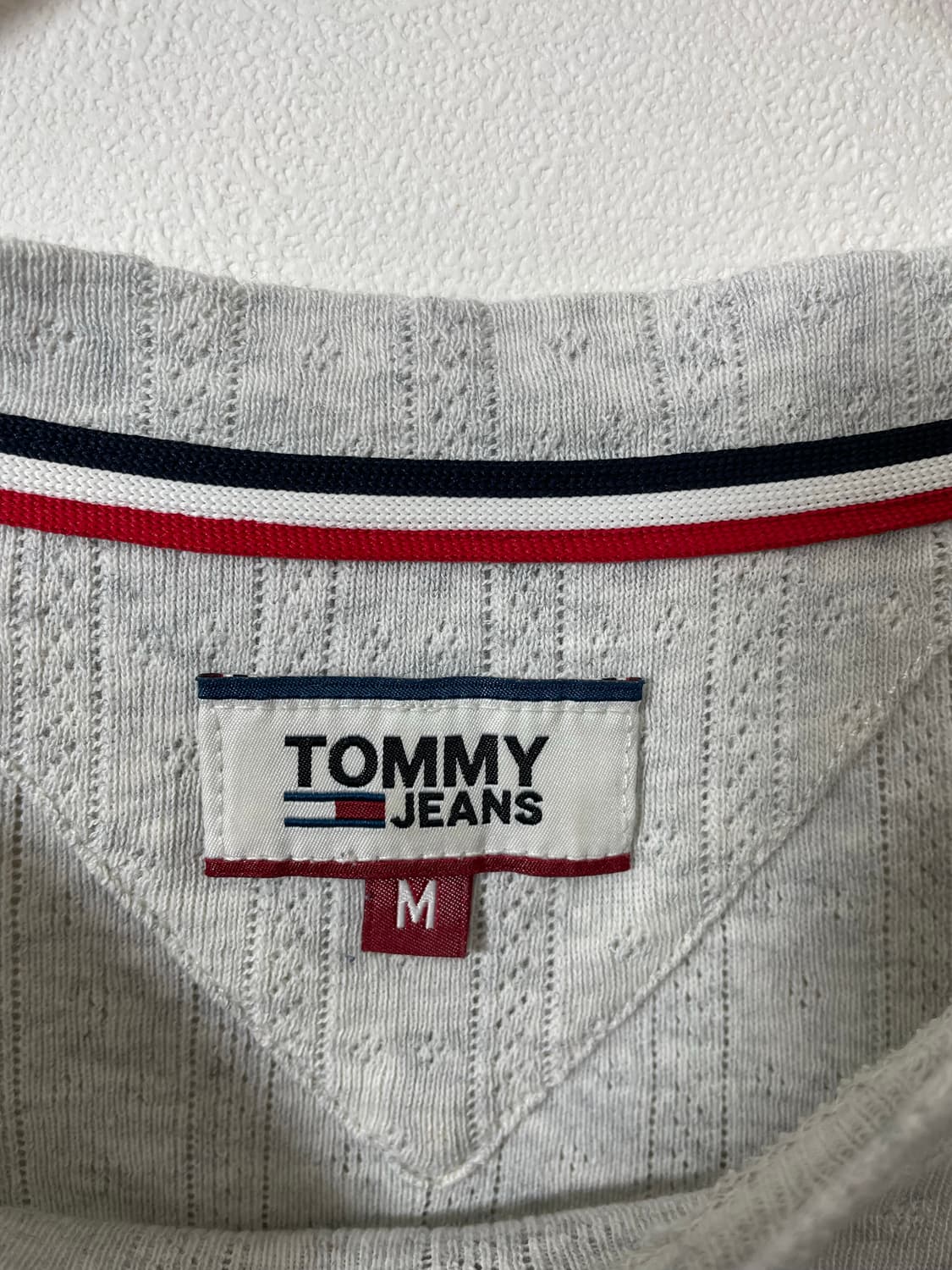 타미Tommy 니트 티셔츠 M - T3 상품이미지4