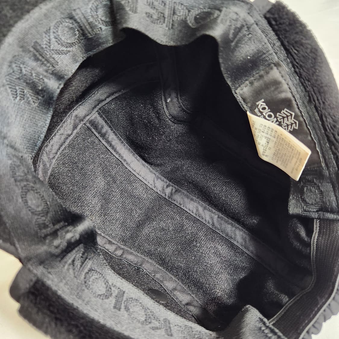 H934 [56] 코오롱 여성 방한모자 귀달이 모자 상품이미지5