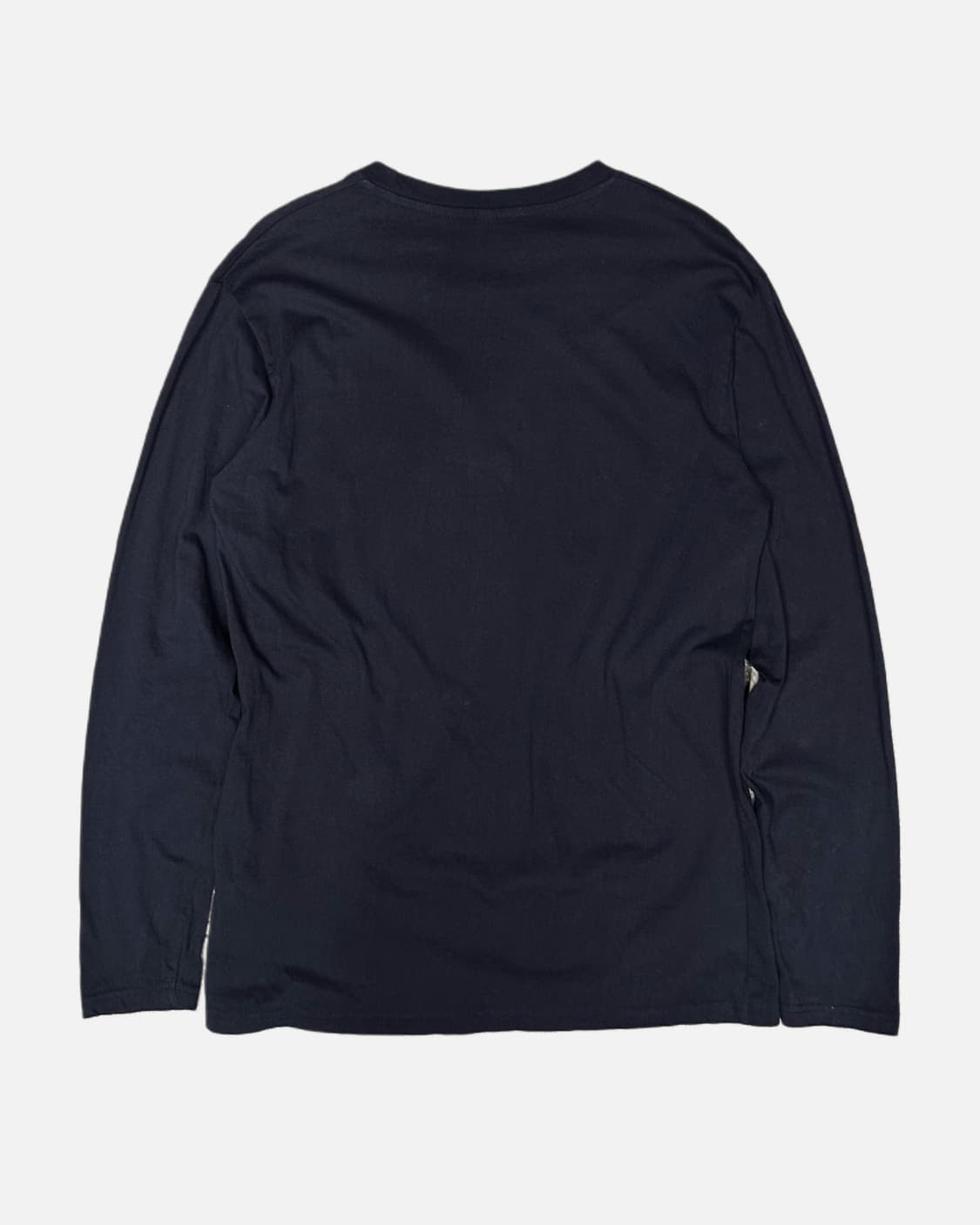 grunge lettering navy t-shirt 상품이미지3