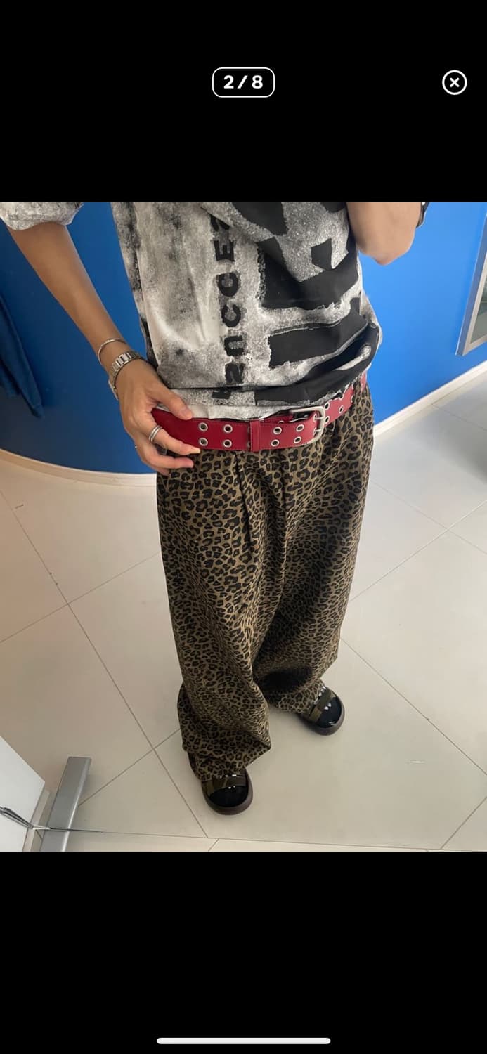 DOUBLE EYELET BELT 더블 아이릿 벨트 상품이미지2