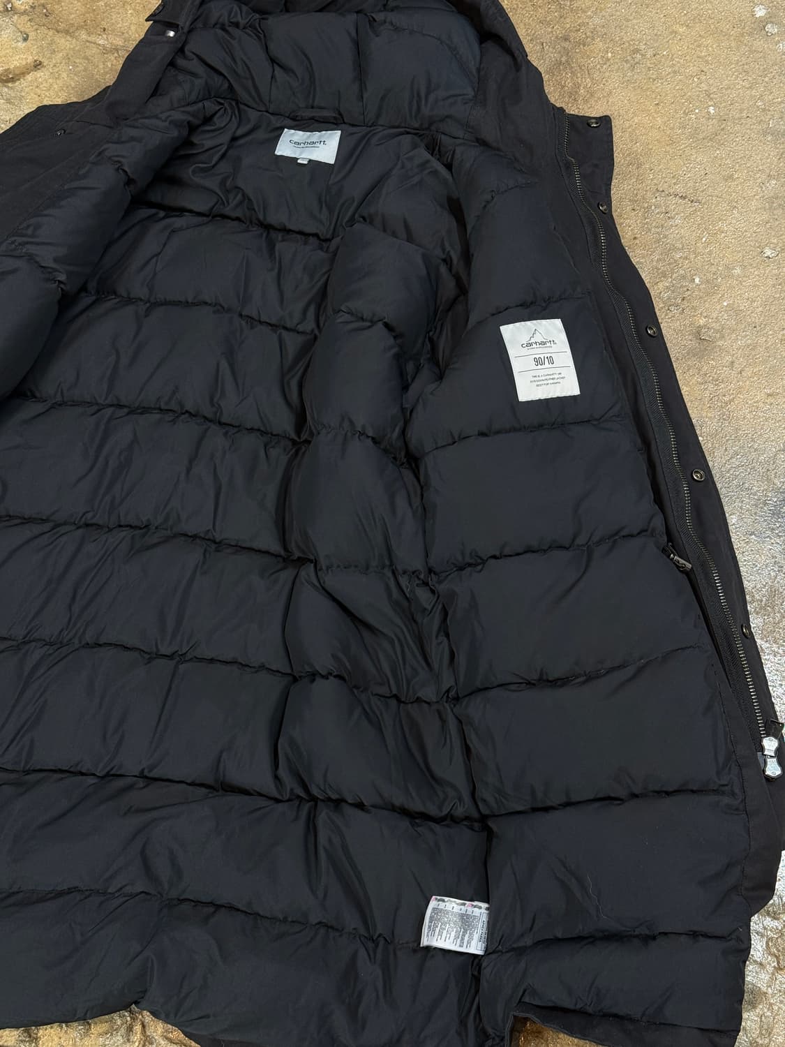 칼하트 Wip 에이펙스 파카 블랙 L 상품이미지5