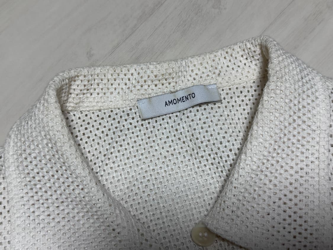 아모멘토 22SS crochet long sleeve shirt 상품이미지6