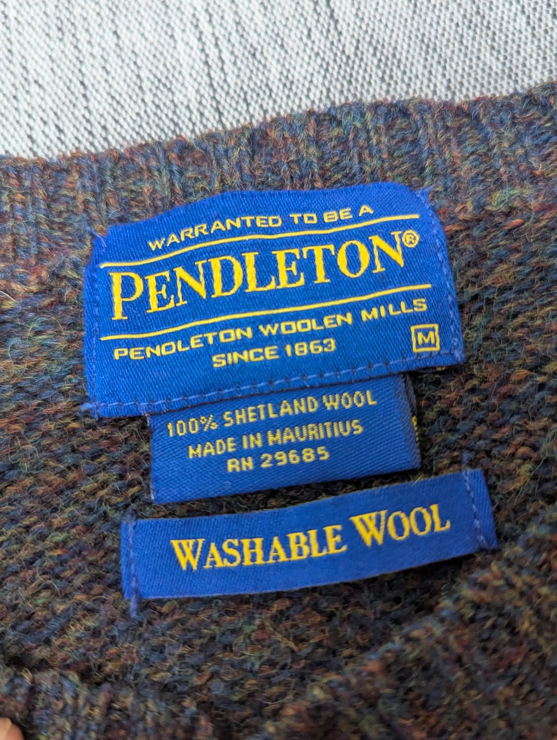 펜들톤 셔틀랜드 울니트 상품이미지2