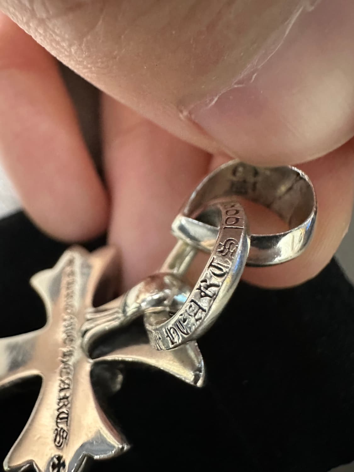 크롬하츠 하트크로스 팬던트 상품이미지6