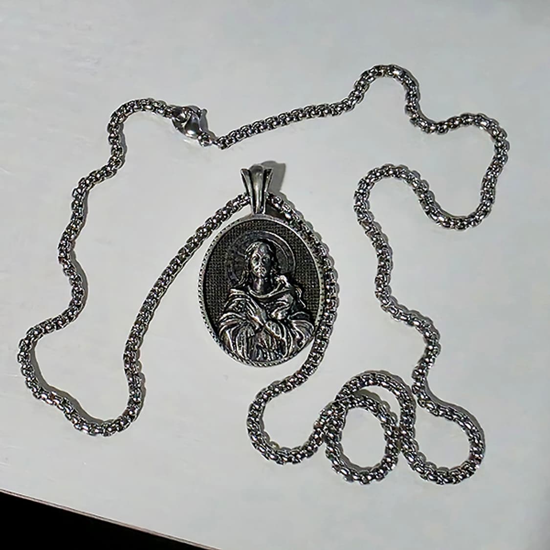 𝓥𝓲𝓻𝓰𝓲𝓷 𝓜𝓪𝓻𝔂 남자 목걸이 상품이미지3