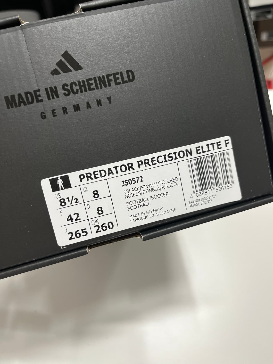 아디다스 프레데터 프레시전 FG (새제품) 상품이미지2