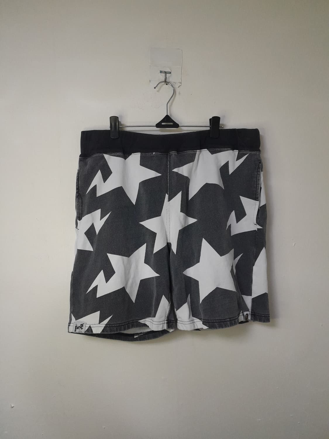 BAPE STA PATTERN 스웨트 쇼츠 L/32"~34" 상품이미지1