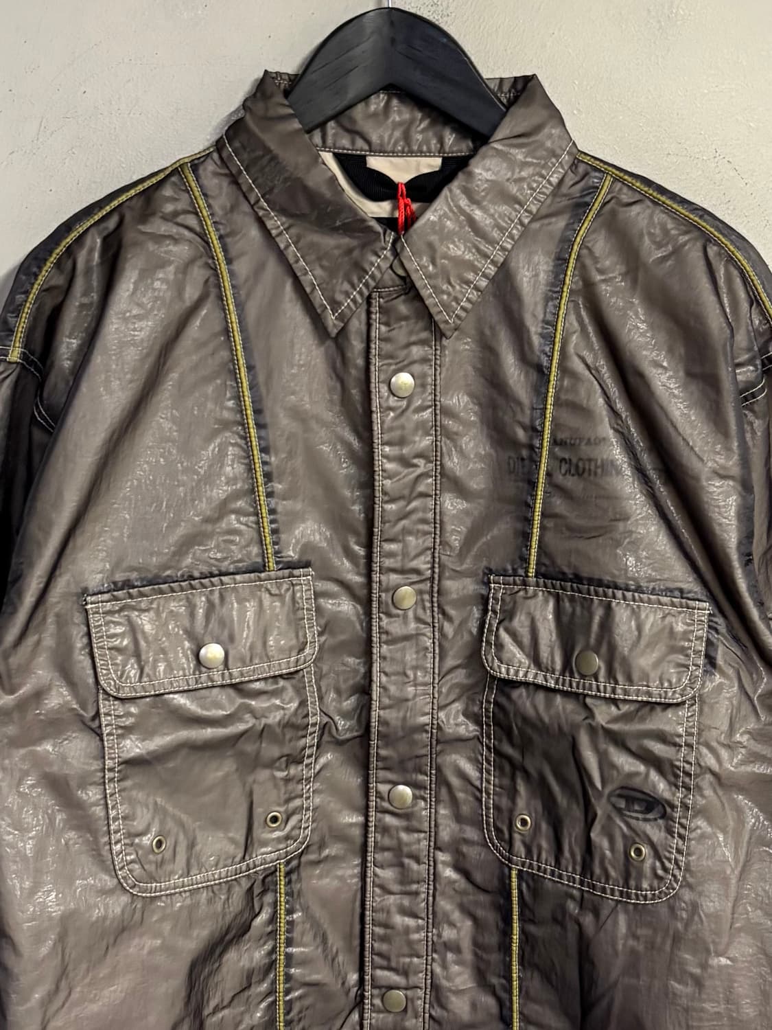 DIESEL nylon layered shirt jacket 상품이미지2