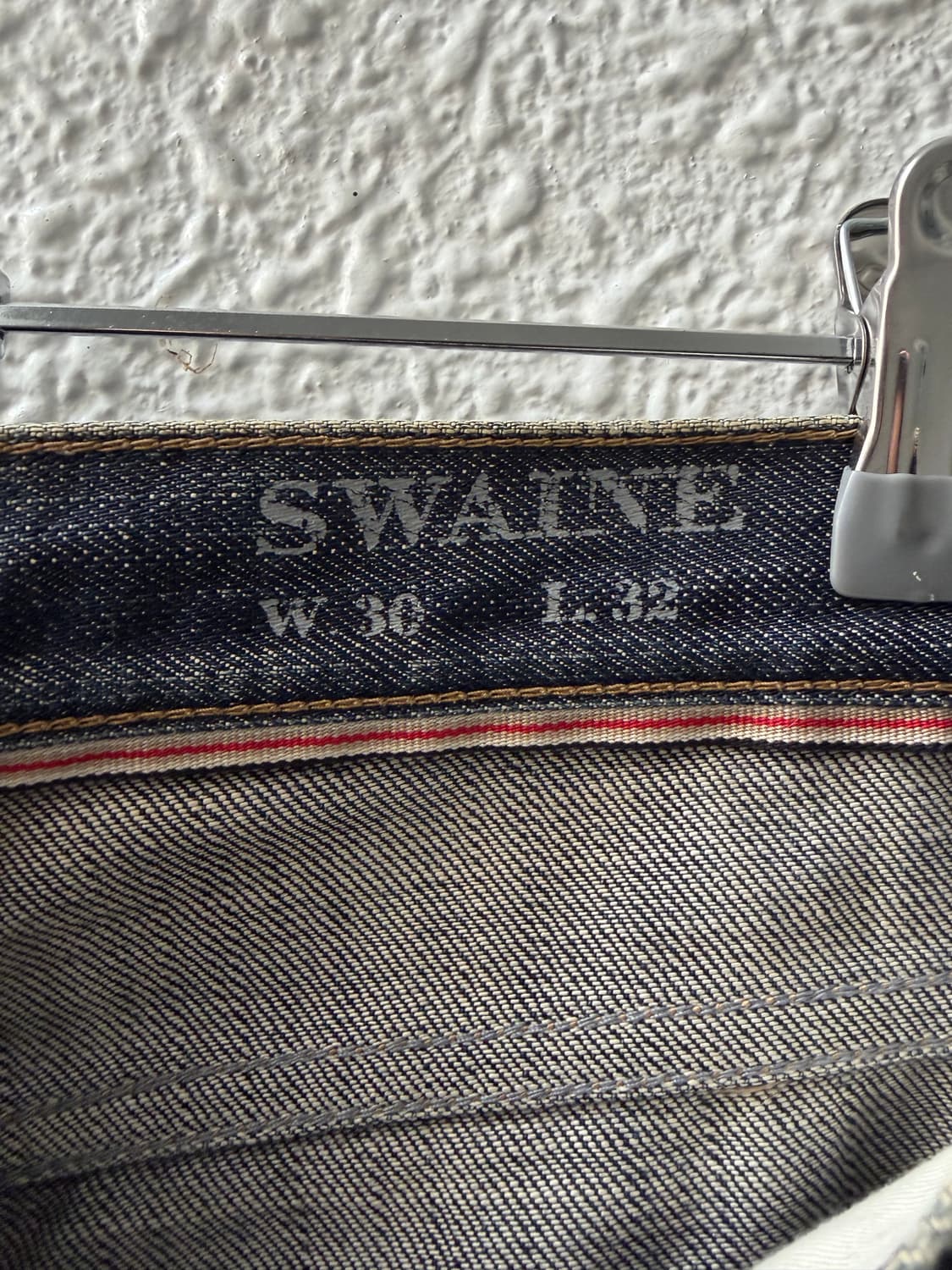 a272) 30 버버리 슬림핏 데님팬츠 상품이미지8