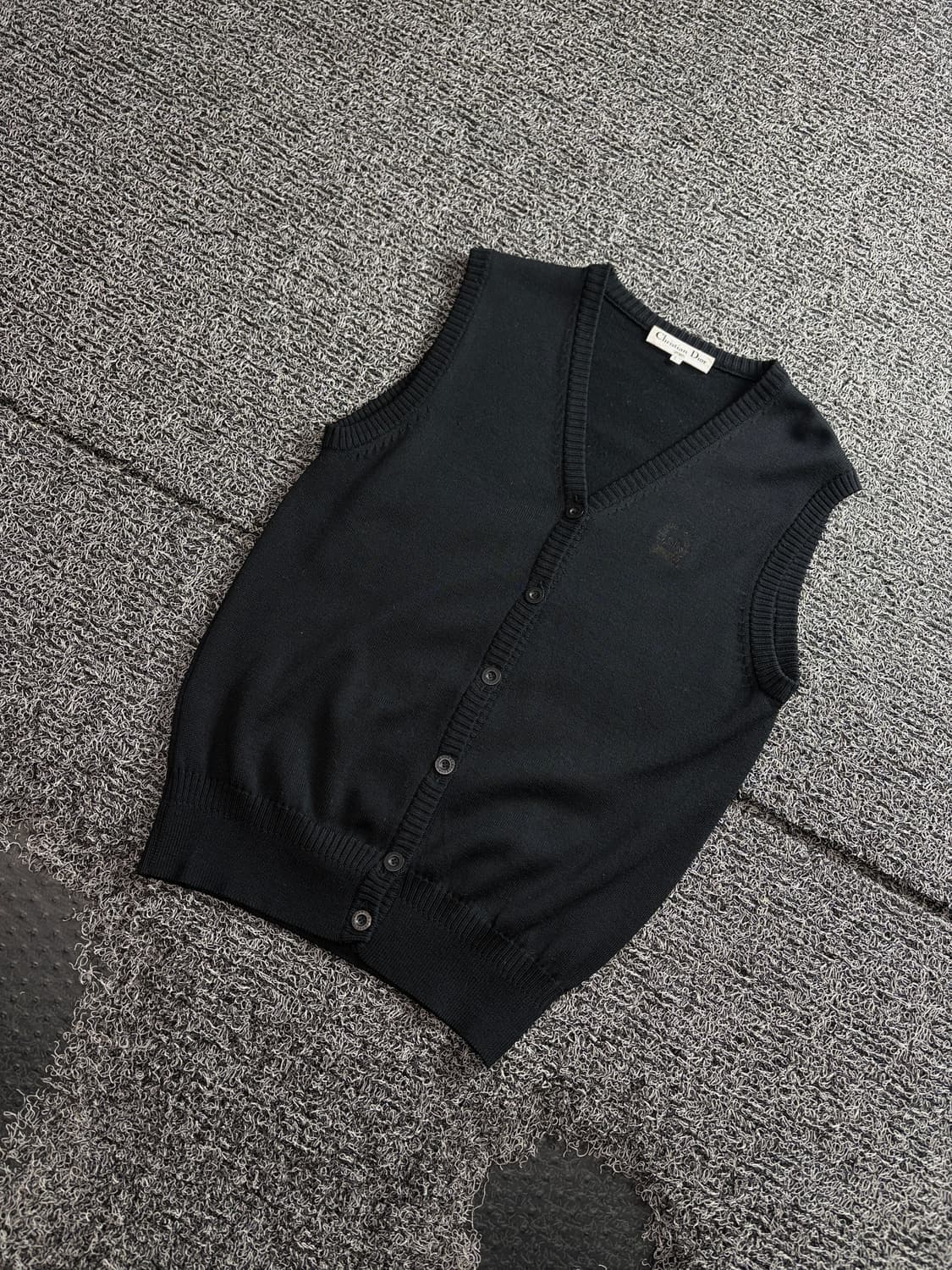 90s 크리스찬 디올 아카이브 미니멀 울 베스트 3944 상품이미지1