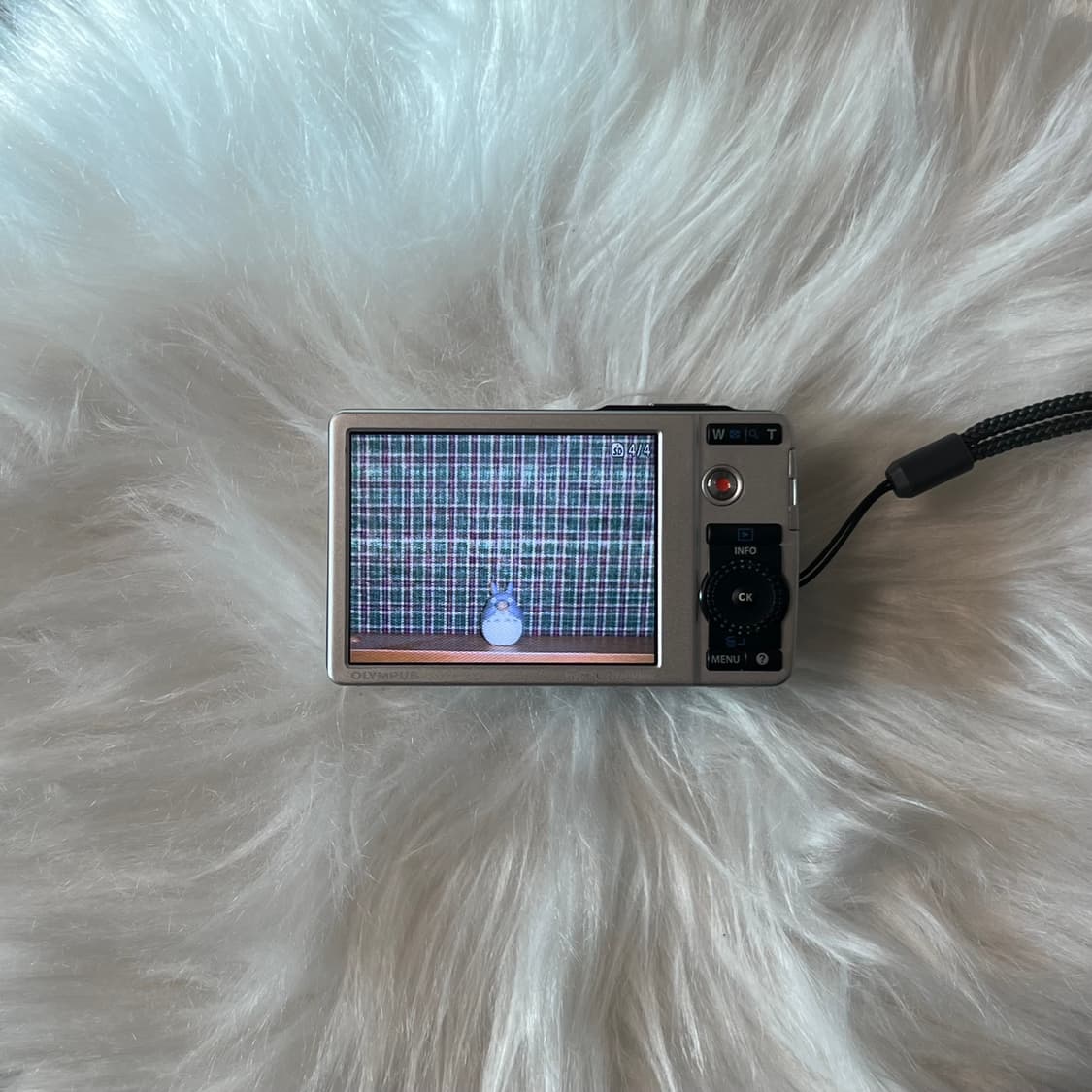 *한글* olympus 뮤 7040 베이지 빈티지 디카 상품이미지3