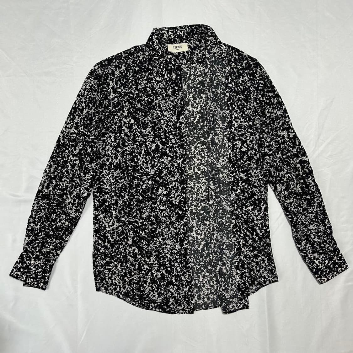 셀린느 19AW 마블 프린트 셔츠 상품이미지5
