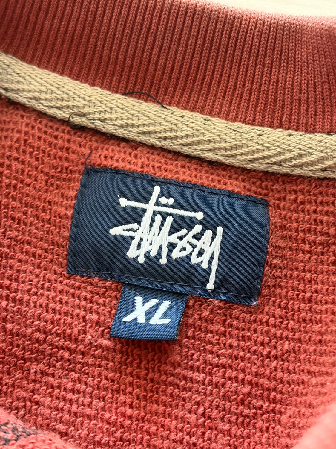 90s 올드 스투시 stussy 스웨트 셔츠 XL (103) 상품이미지5