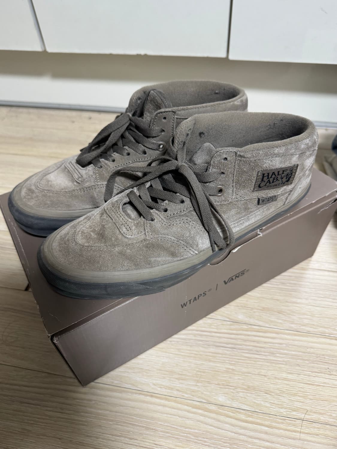 285) 반스 볼트 x 더블탭스 하프 캡 LX 코요테 vans wtaps 상품이미지1