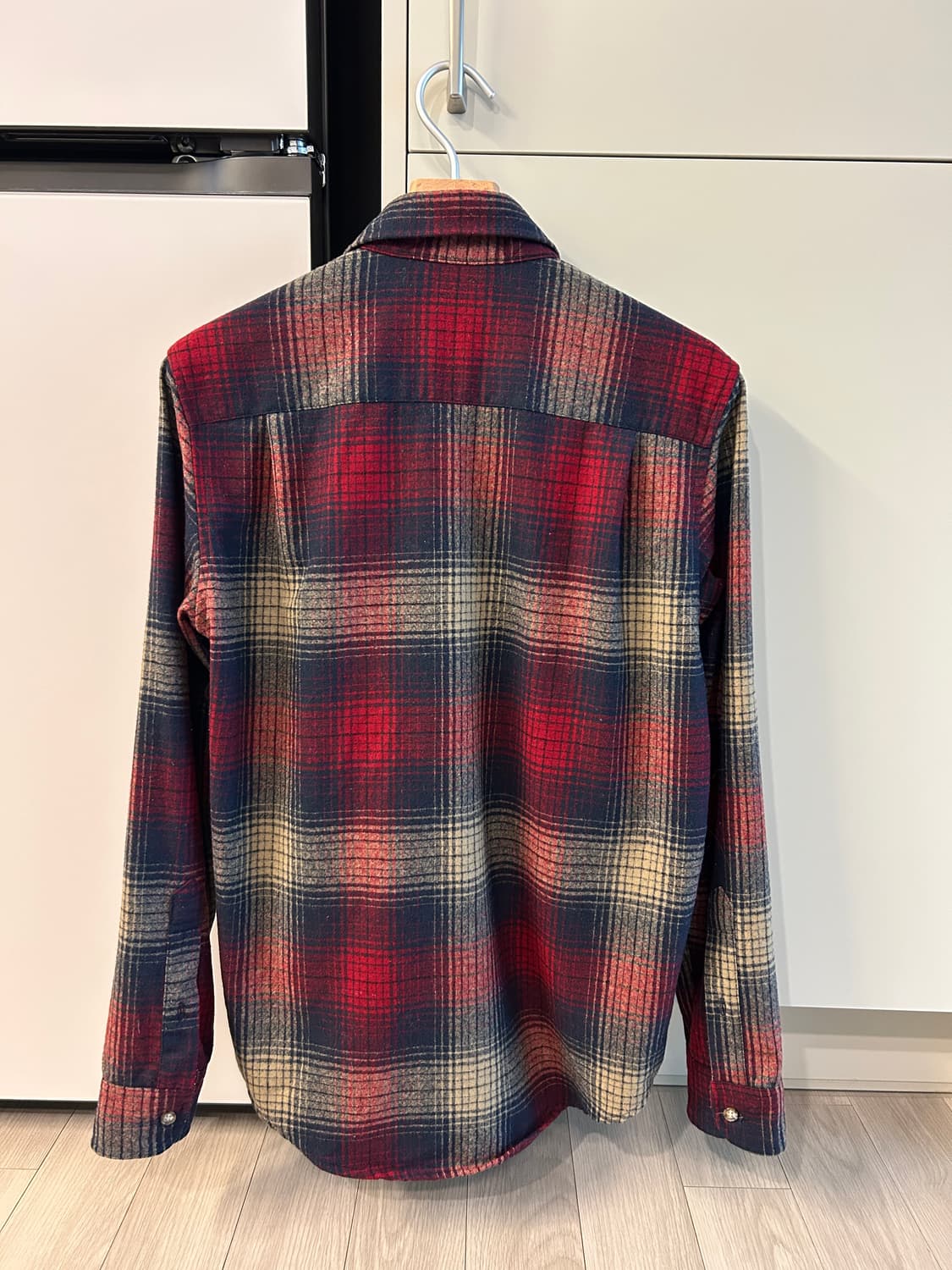 펜들턴 체크 셔츠 레드 M 상품이미지2