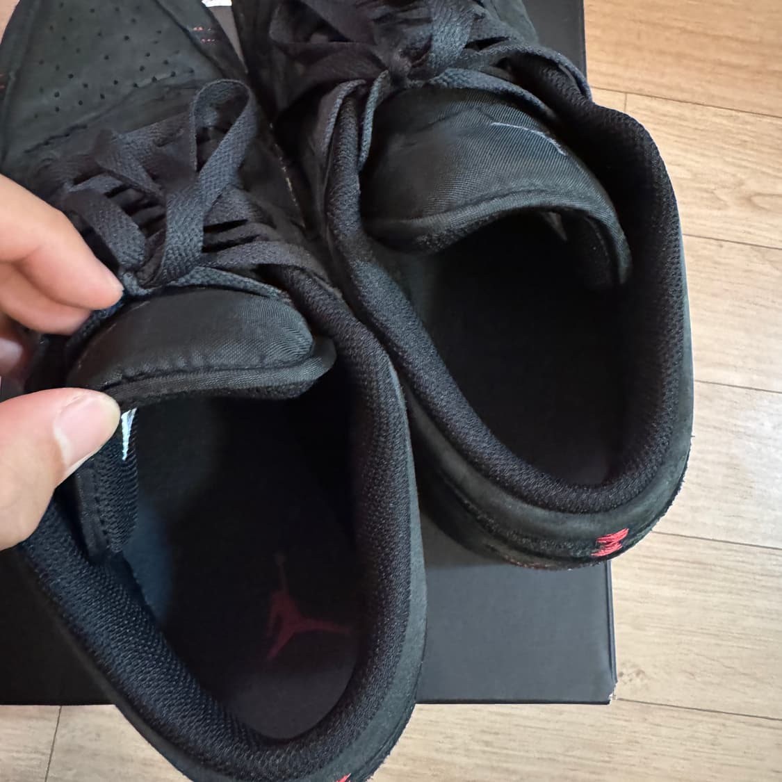 나이키 조던1 로우 SE 크래프트 다크 스모크 그레이 블랙 280 상품이미지4