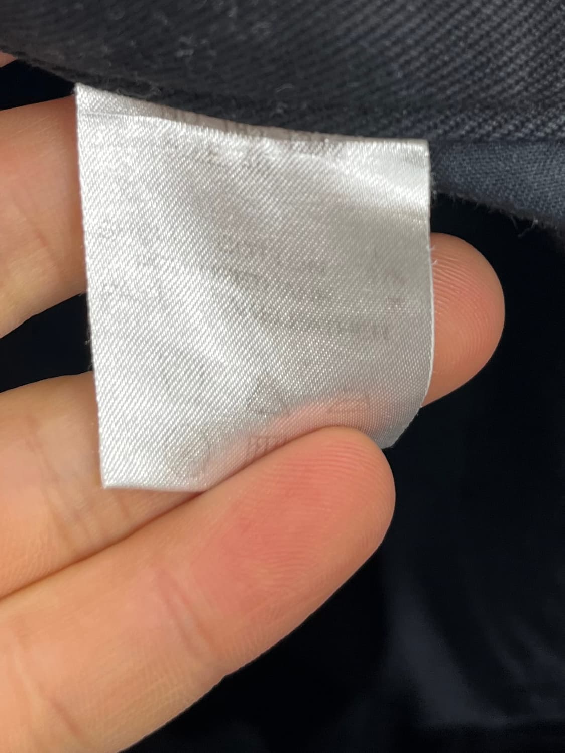 Vintage 지퍼 디테일 흑청 데님 팬츠  상품이미지6