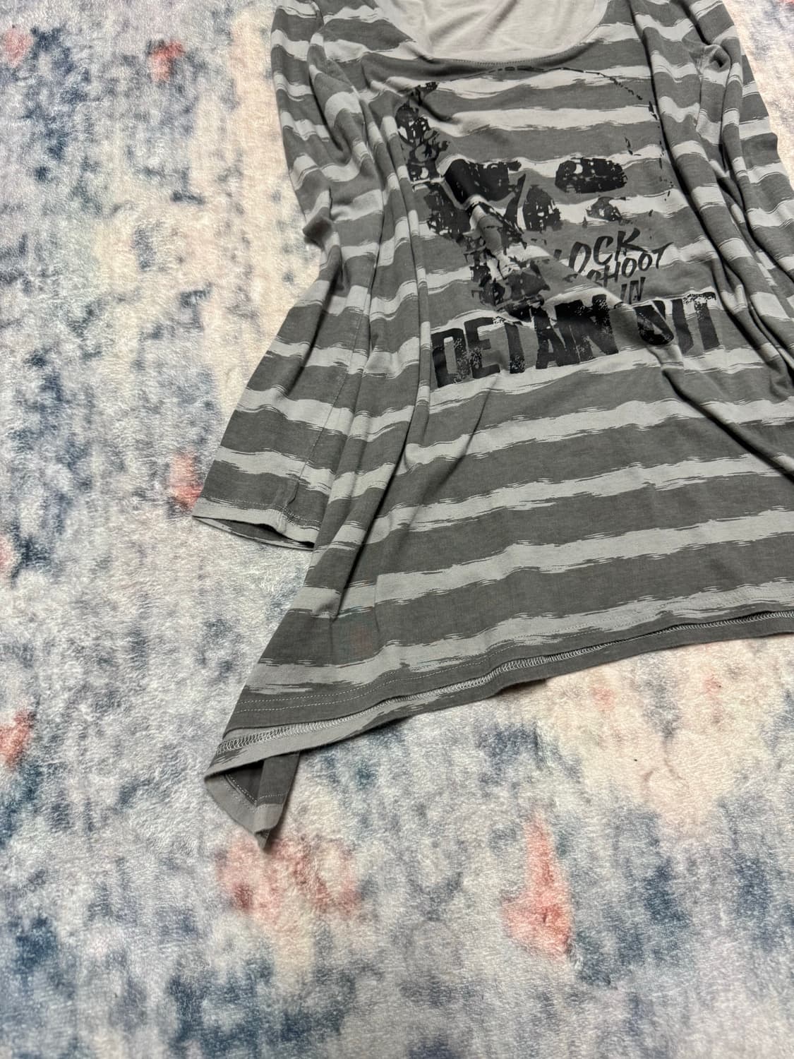 Ghost of harlem stripe skull top 상품이미지5