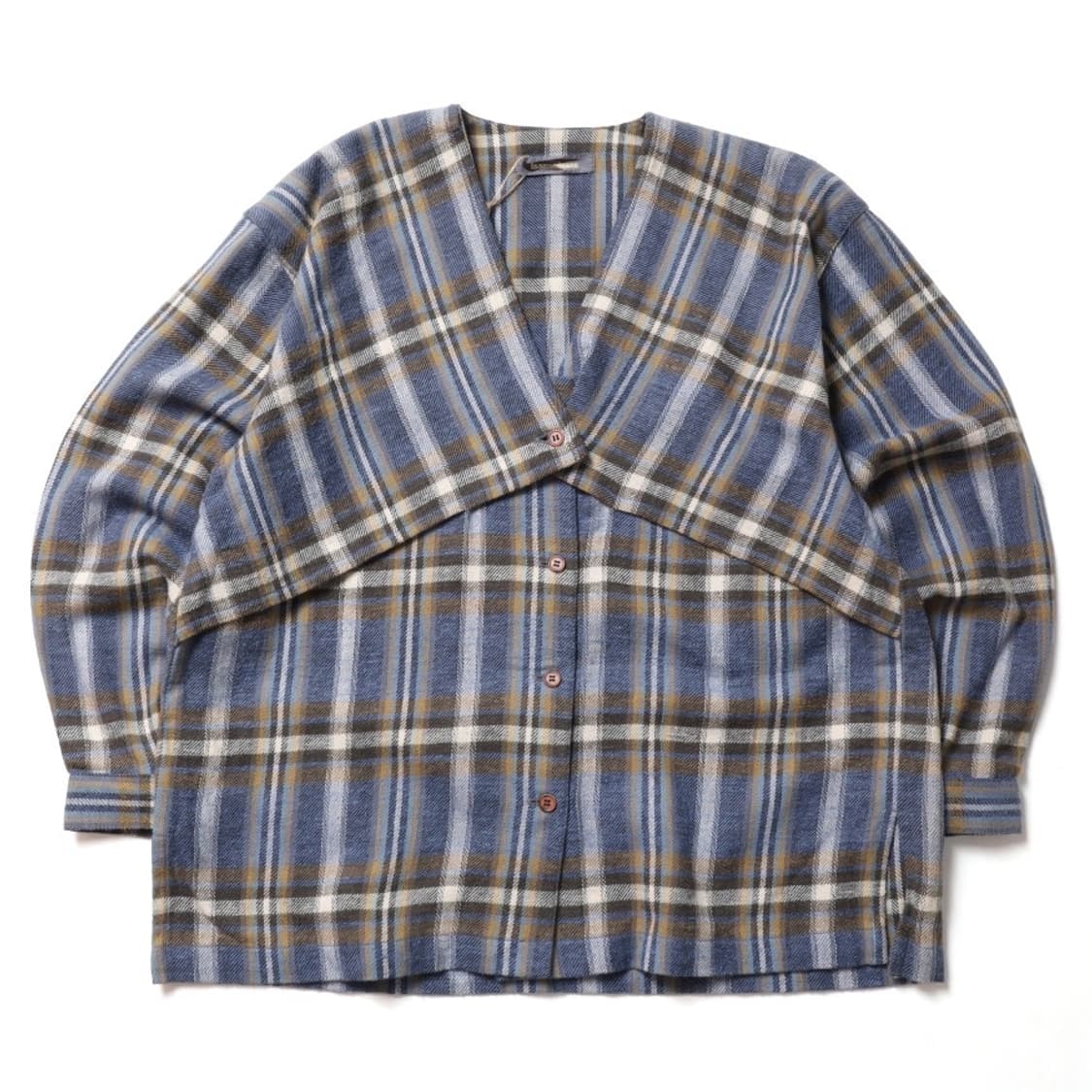 이세이 미야케 Issey Miyake Check Pattern Shirt 상품이미지2