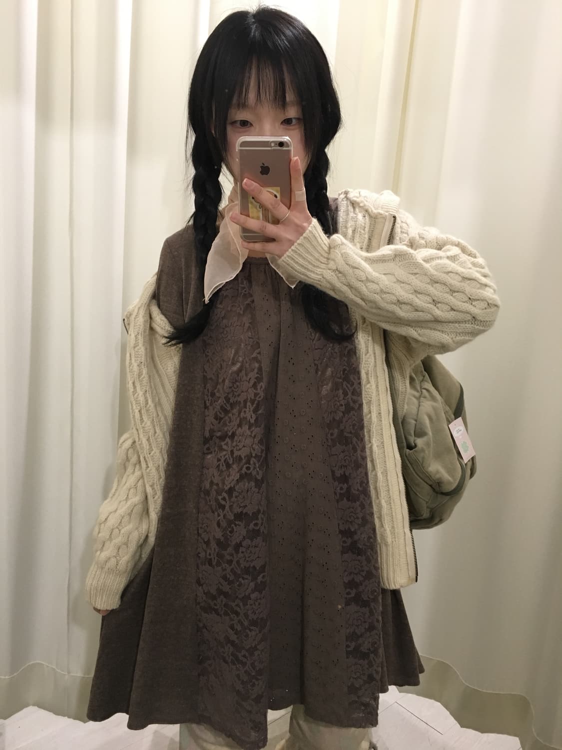 하트인체인 레이스 원피스 상품이미지5