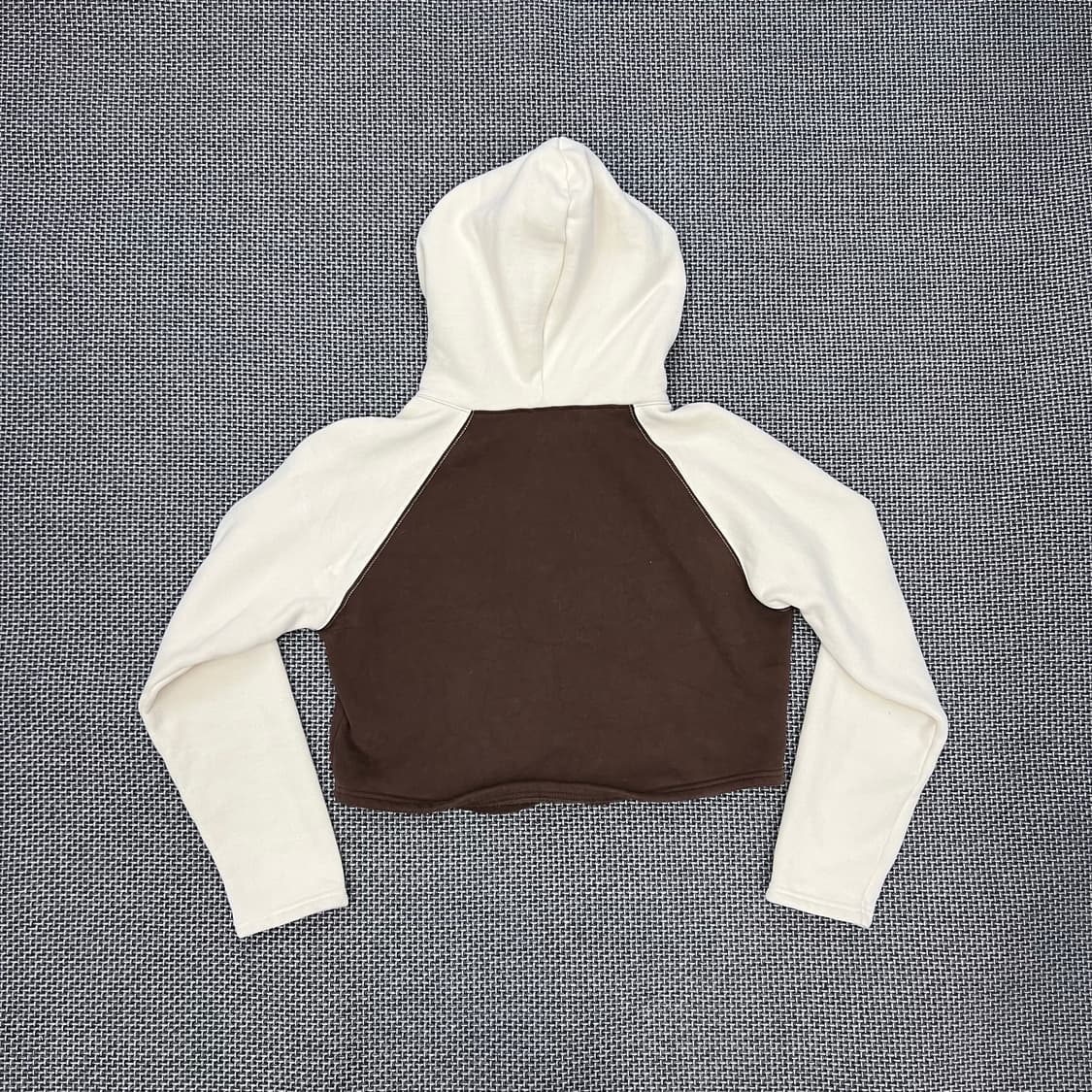 피스메이커 크롭 후드 반집업 상품이미지3