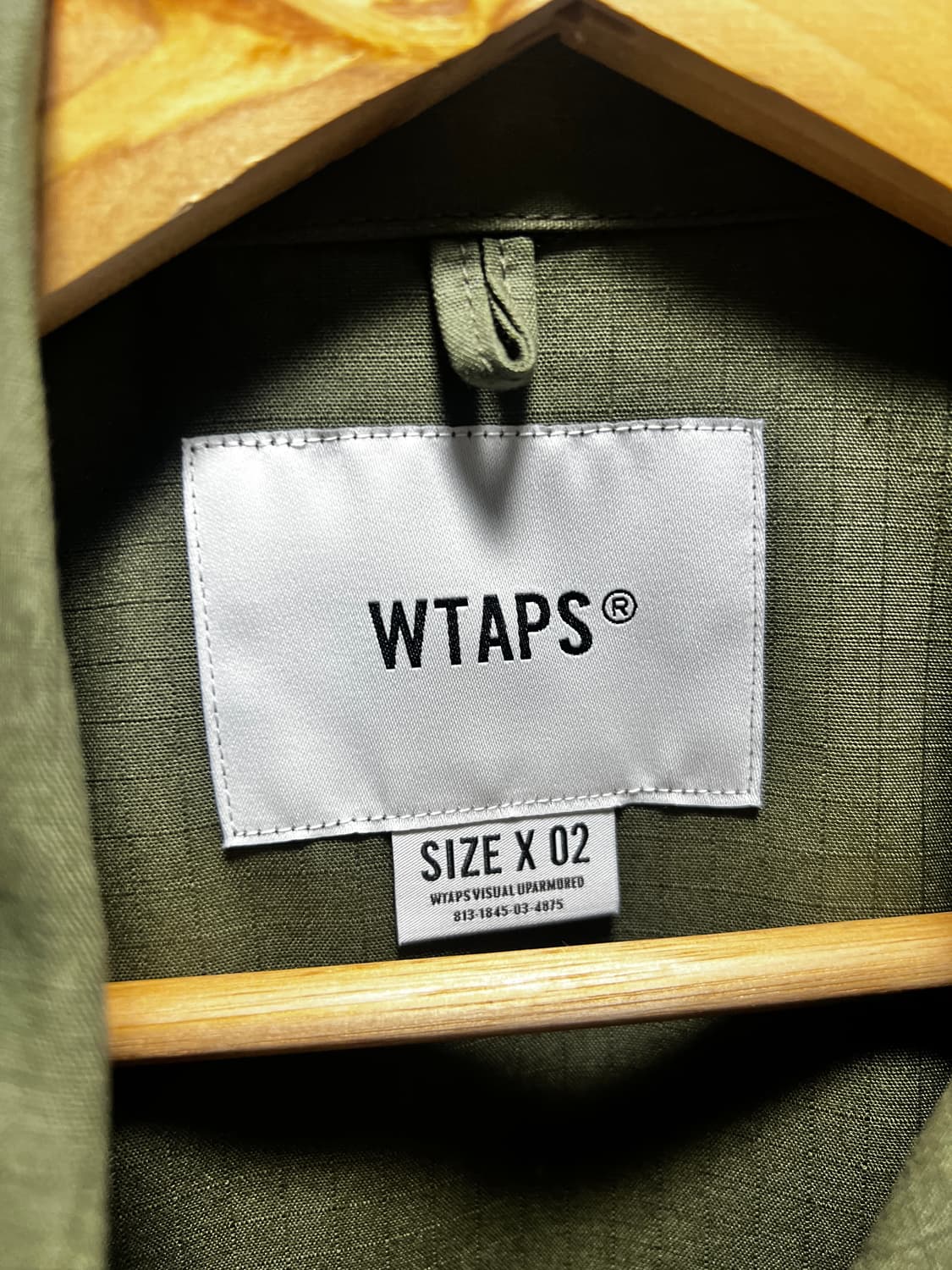 Wtaps 더블탭스 21fw 립스탑 셔츠 자켓 상품이미지5
