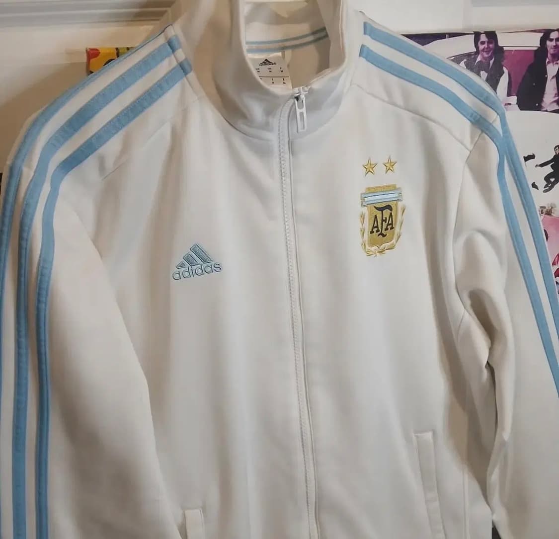 아이다스 한정판 아르헨티나 메시 트랙탑 급처 상품이미지2