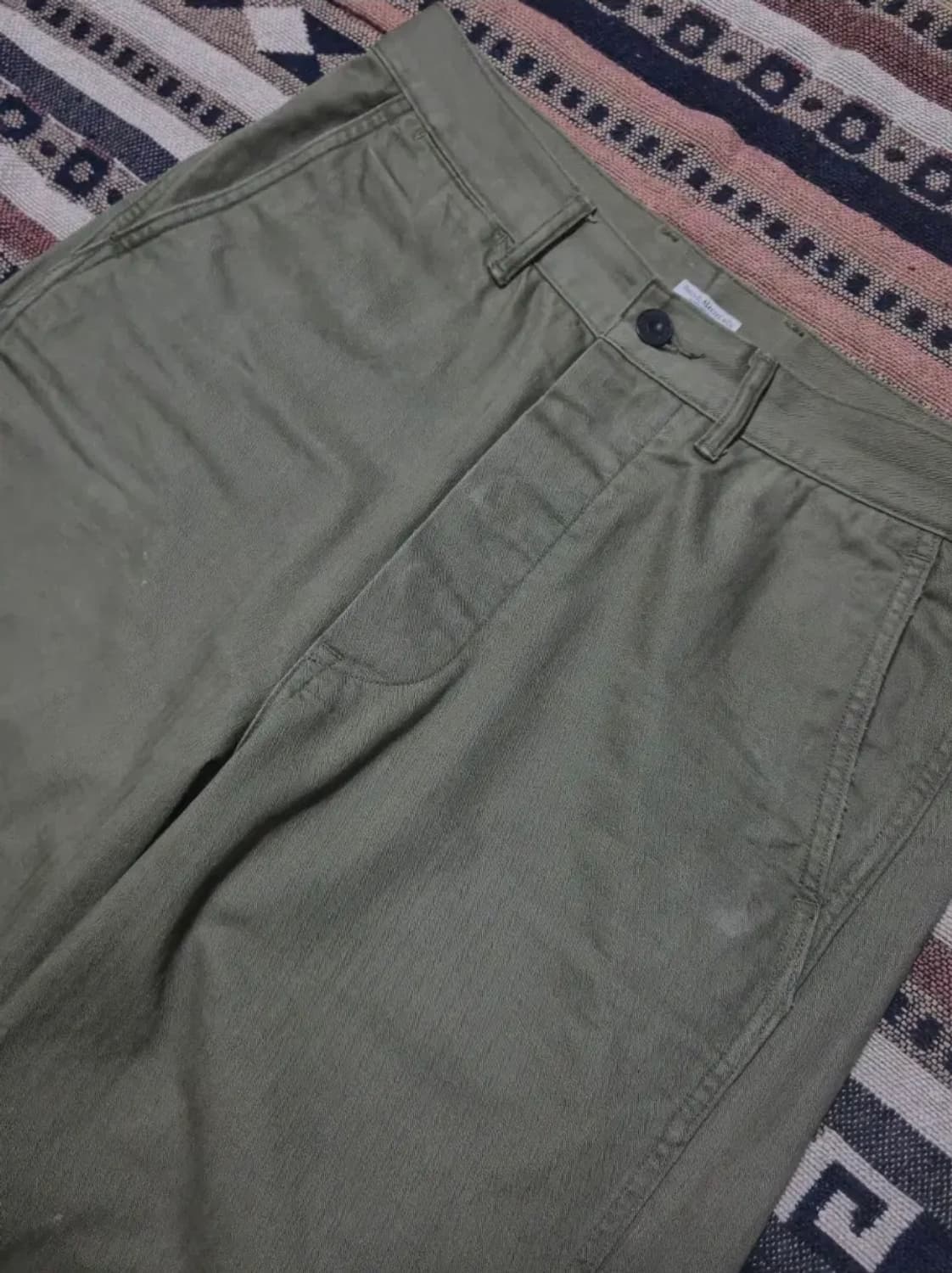 [2]피그벨 HBT 밀 트라우저 올리브 상품이미지4