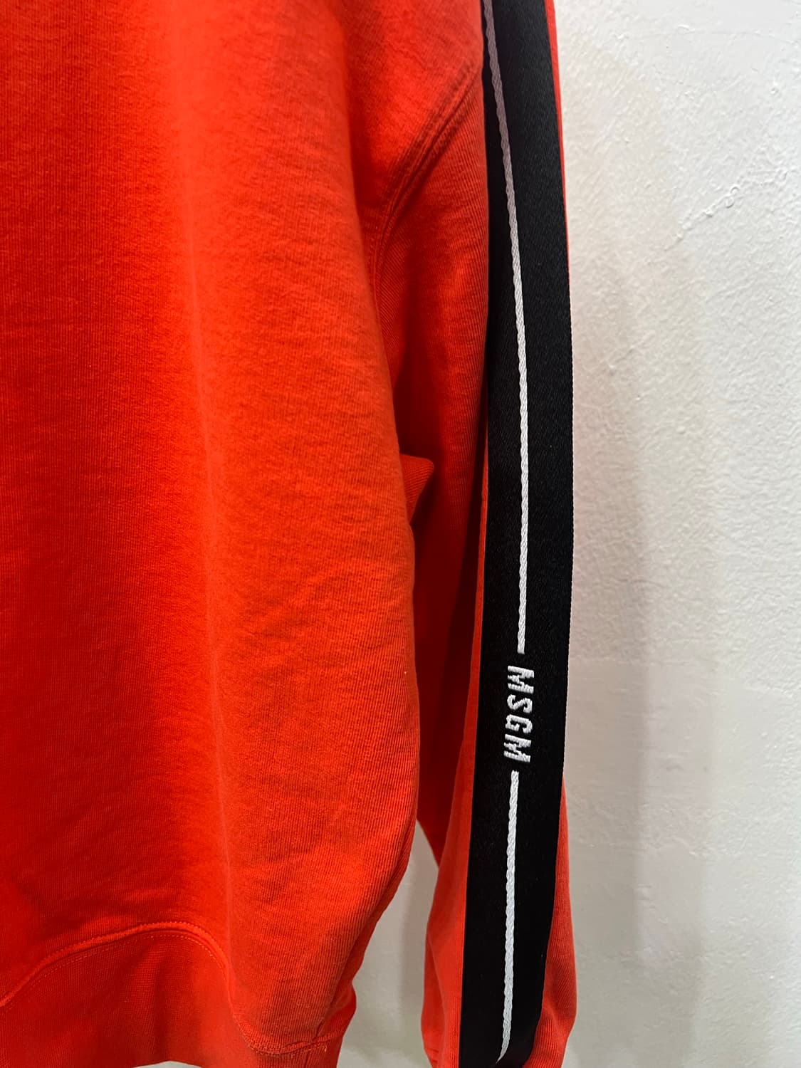 정품) MSGM 사이드로고 여성 오버핏 맨투맨 XS 상품이미지4