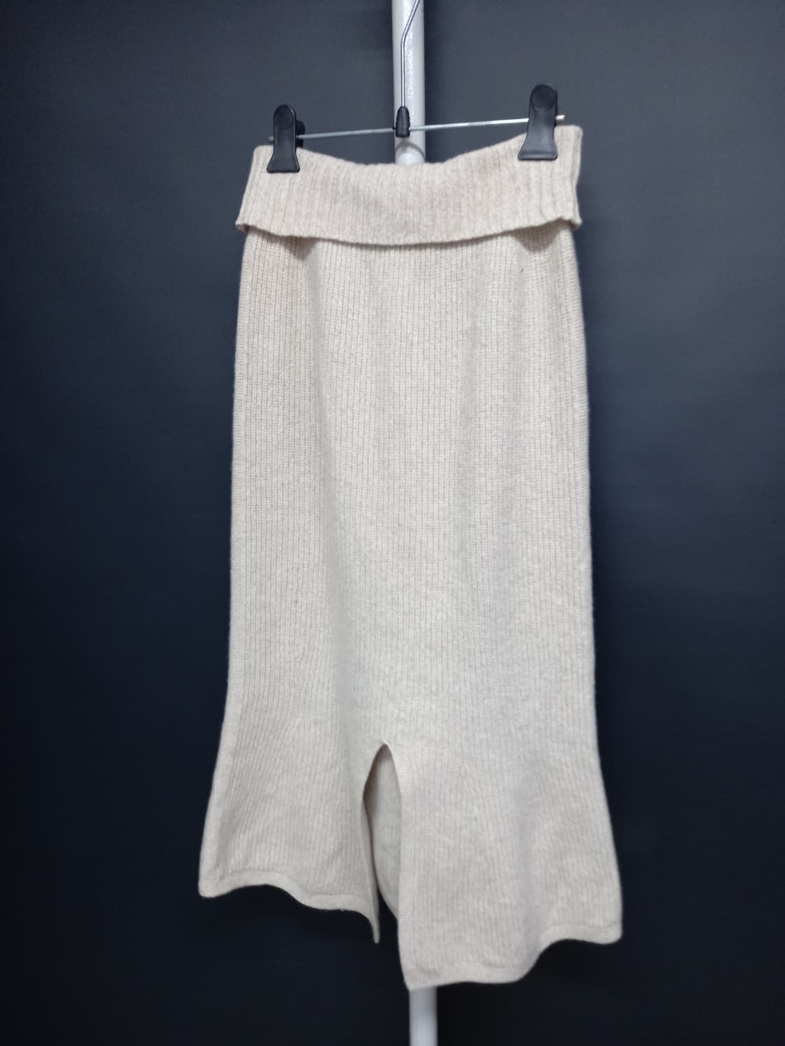 마인 춘추동 캐시미어블랜 홀가먼트 니트 롱 스커트 44 55 상품이미지5