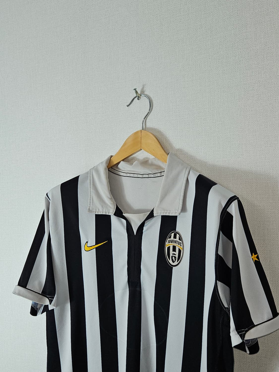 2006 나이키 유벤투스 오리지널 정품 유니폼 져지 노마킹 빈티지  L 상품이미지3