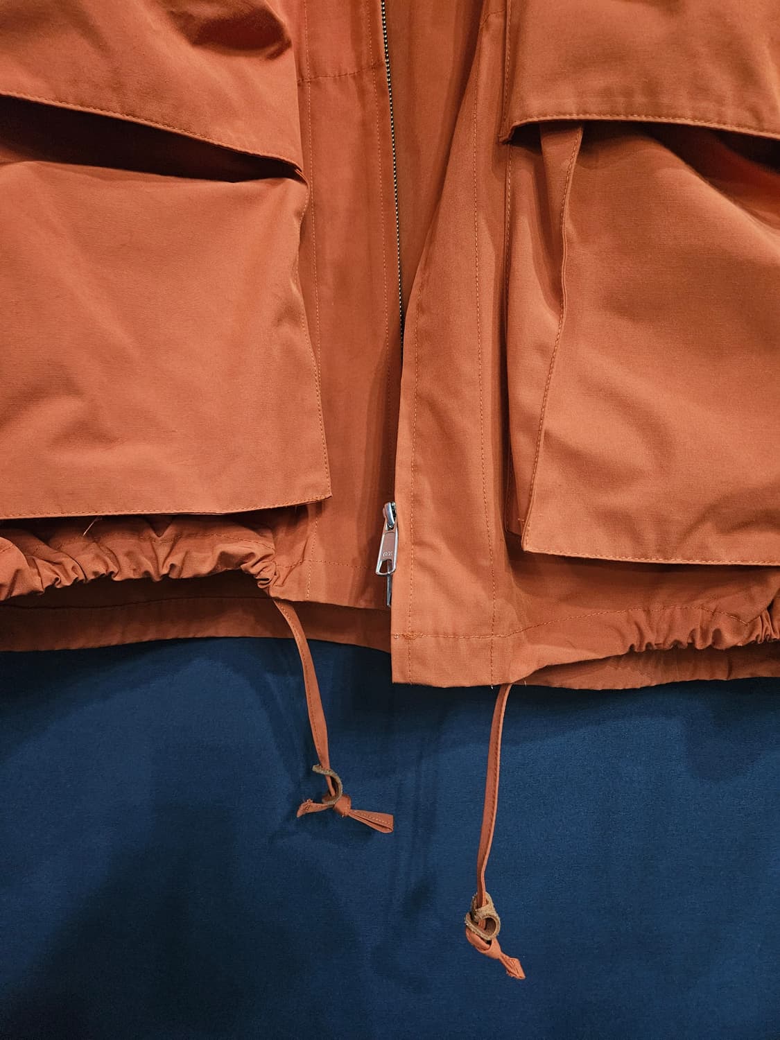 모아 오렌지 남성 세미오버핏 100~105 후드집업 자켓  상품이미지9