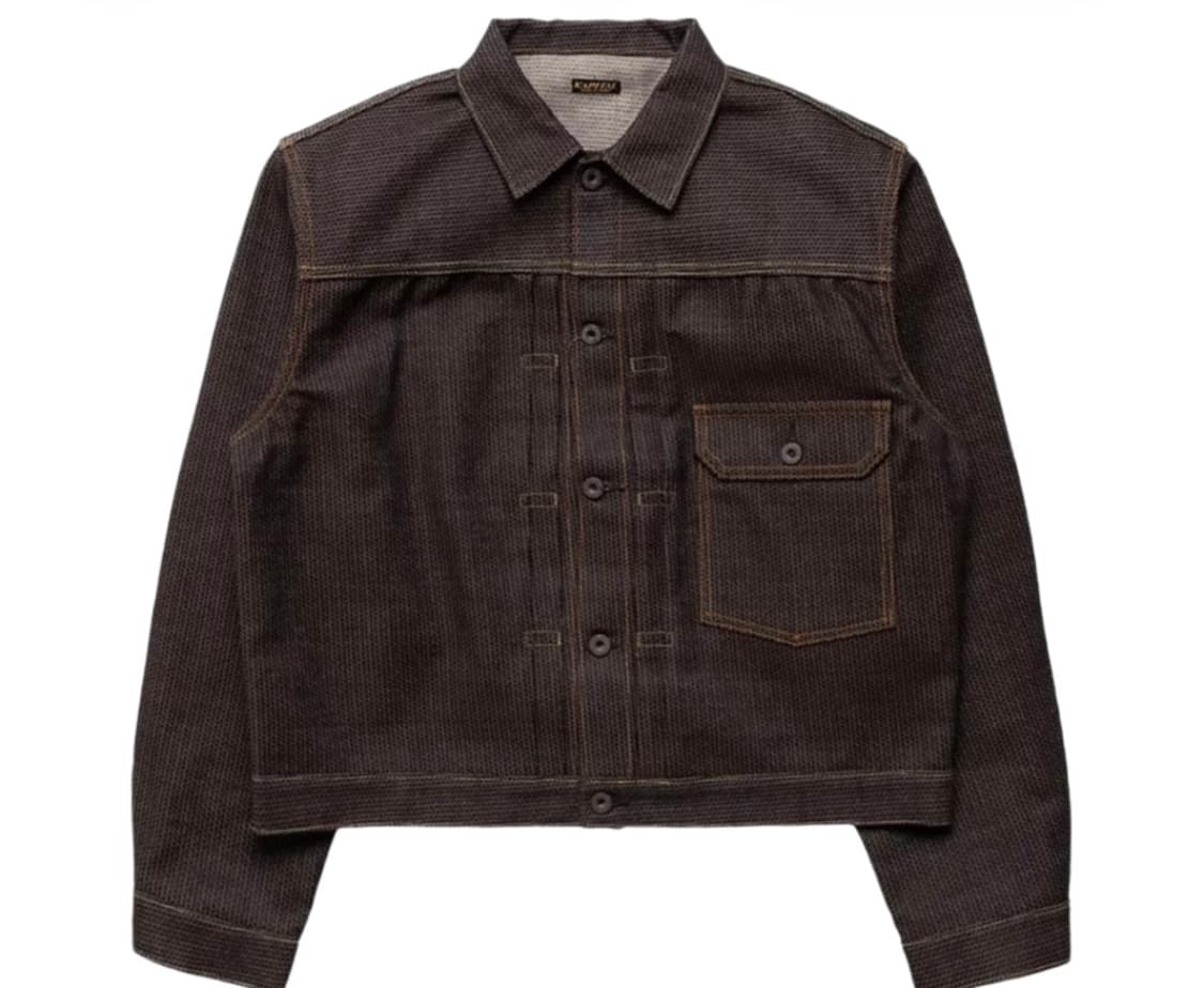 (5, 새상품) 캐피탈 센츄리 데님 1세대 자켓 N5S 브라운 상품이미지1